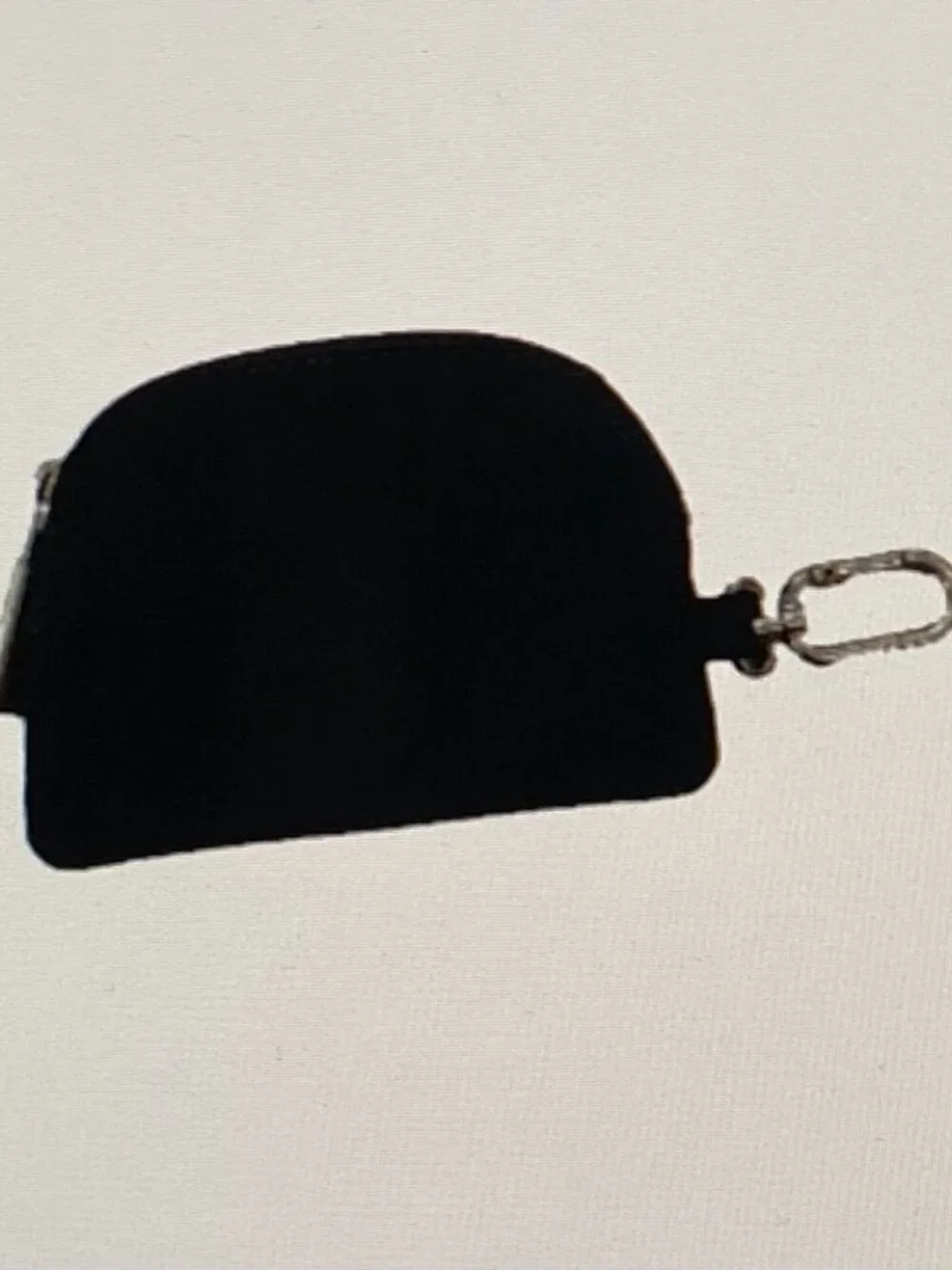 LULULEMON DARK GRAY COIN OR CARD POUCH.  EX COND